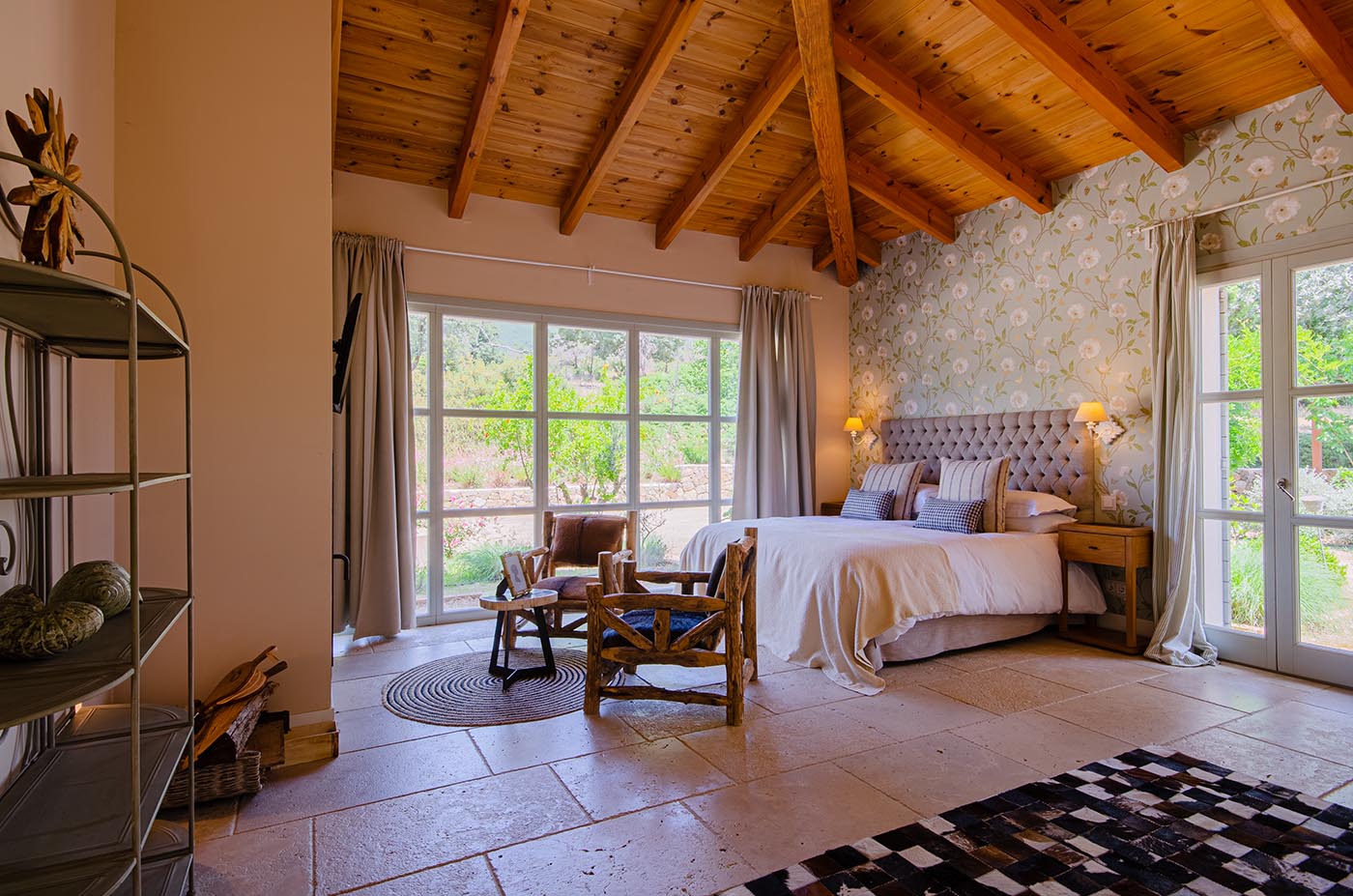 This bedroom has the best views